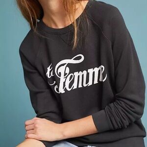 Anthro x Sol Angeles La Femme Sweatshirt